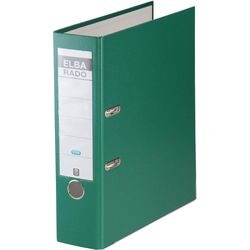 Ordner elba rado brilliant groen a4 500 vel karton polypropyleen