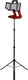 Einhell professional accu lamp tp-cl 18 3000 li set solo - power x-change - 18 v li-ion - 3000 lm - 5700 k - 60 led's - 270° lichtbereik - incl. statief - excl. accu en lader