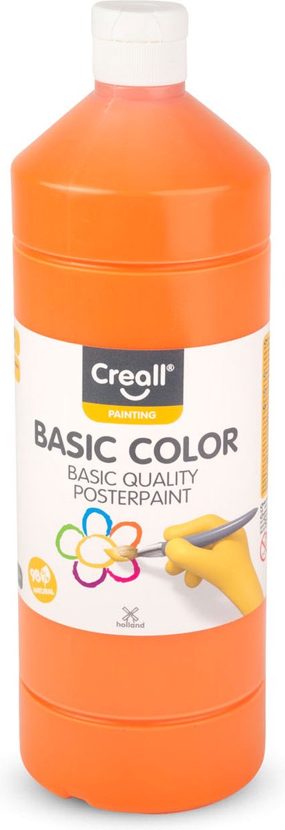 Load image into Gallery viewer, Creall schoolverf oranje, 1 liter
