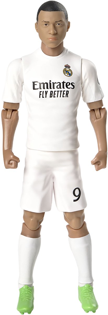 Load image into Gallery viewer, Sockers voetbalfiguur real madrid kylian mbappe, 20cm

