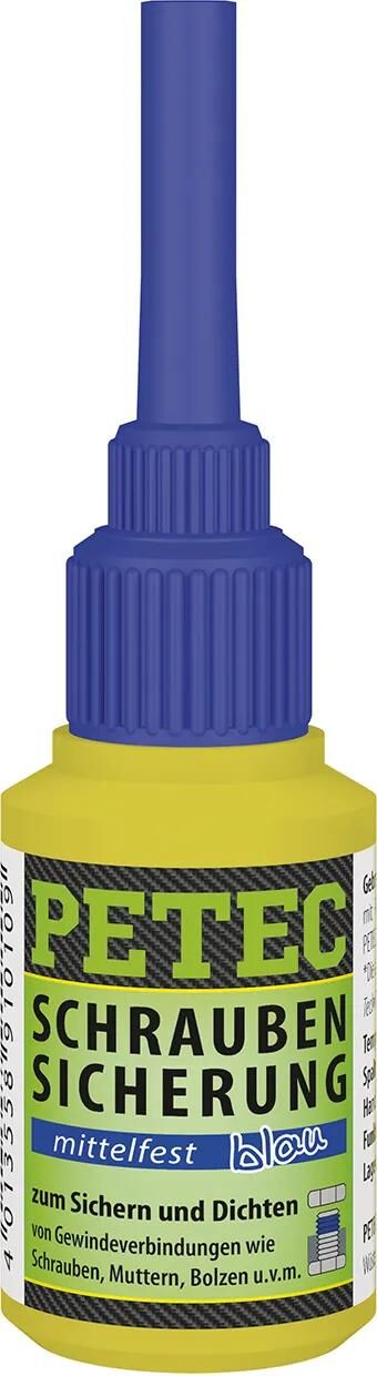 Petec schroefbeveiliging screw retention 10g medium strength blu