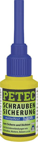 Petec schroefbeveiliging screw retention 10g medium strength blu