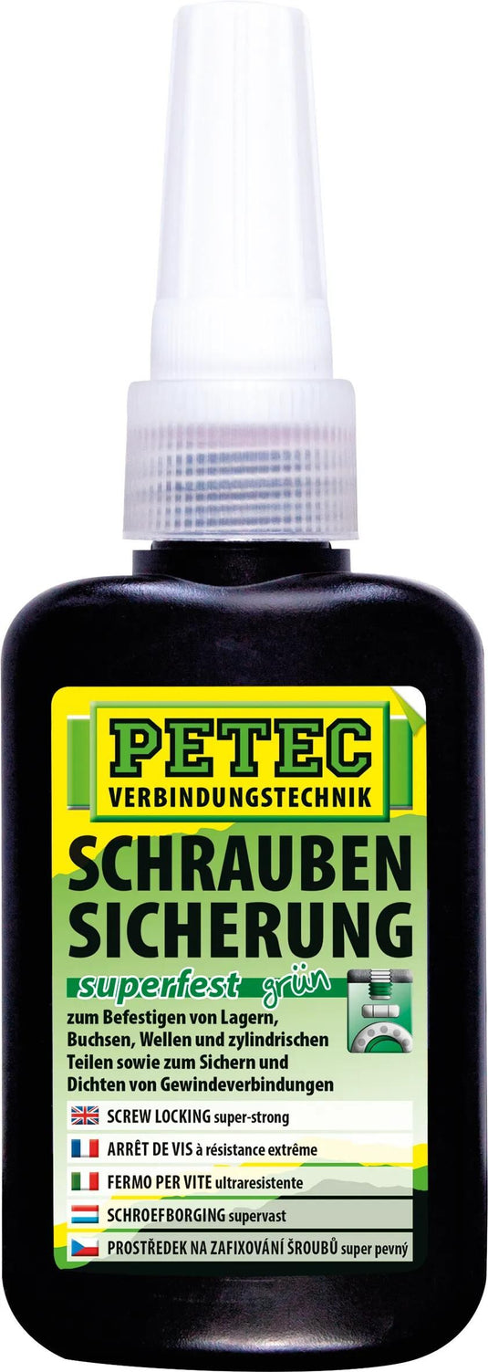 Petec schraubensicherung screw retention 50g super solid green