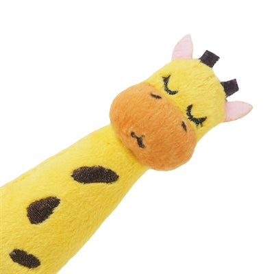 Load image into Gallery viewer, Rosewood Grijpspeelgoed giraffe met knisper eco friendly gerecycled
