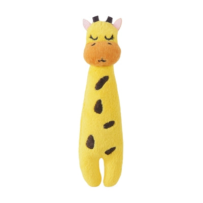 Load image into Gallery viewer, Rosewood Grijpspeelgoed giraffe met knisper eco friendly gerecycled
