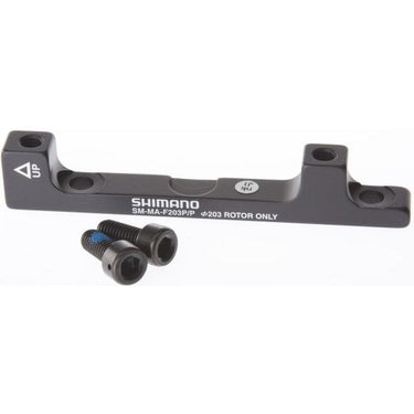 Shimano remblokhouder adapter disc br.adapter shim. pm pm 203mm fr. rear