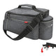 Klickfix enkele fietstas achter rackpack light uniklip grijs - 414261