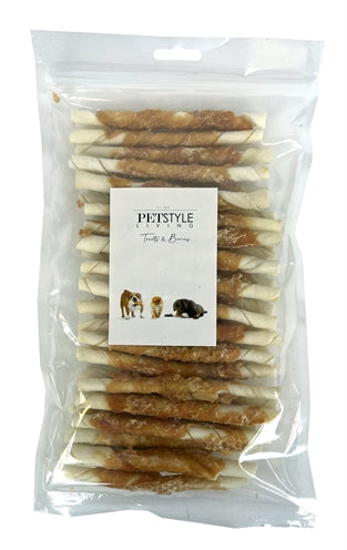 Petstyle living gedraaide stick met kip