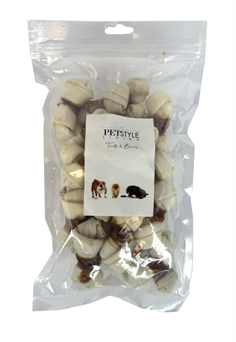 Load image into Gallery viewer, Petstyle living Geknoopt bot wit met eend
