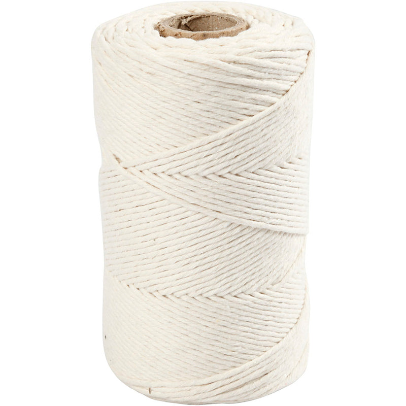 Load image into Gallery viewer, Creativ company macrame koord off-white, 198m
