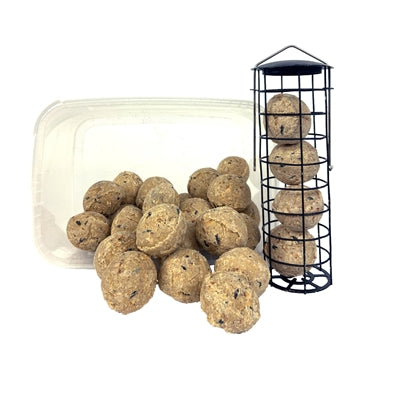 Load image into Gallery viewer, De Vries Mezenbollen zonder net met dispenser
