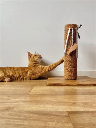 Load image into Gallery viewer, Martin kattenspeelgoed leana kicker met catnip gerecycled assorti
