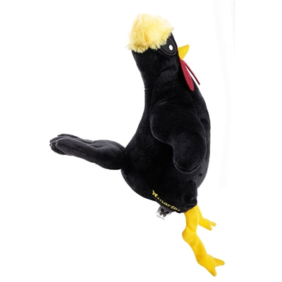 Load image into Gallery viewer, Martin Hondenspeelgoed haan pluche zwart gerecycled
