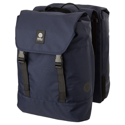 Agu dwr dubbele fietstas urban navy