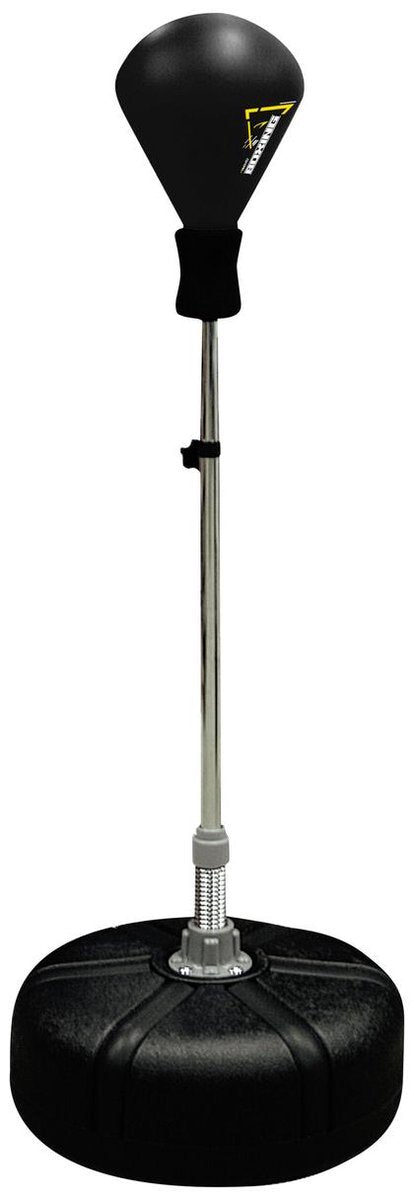 Avento bokstrainer standaard - verstelbaar - ca. 110-153 cm - zwart