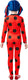 Rubies - miraculous ladybug classic costume (7-8 jaar)