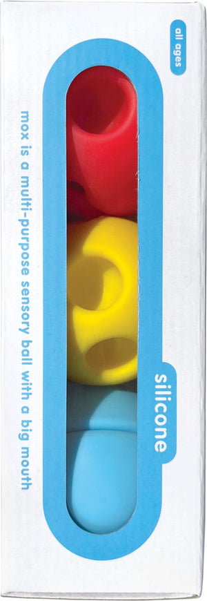 Moluk mox set primaire kleuren, set van 3 stuks, in doos 5.2x5.2x15.2cm, 0+