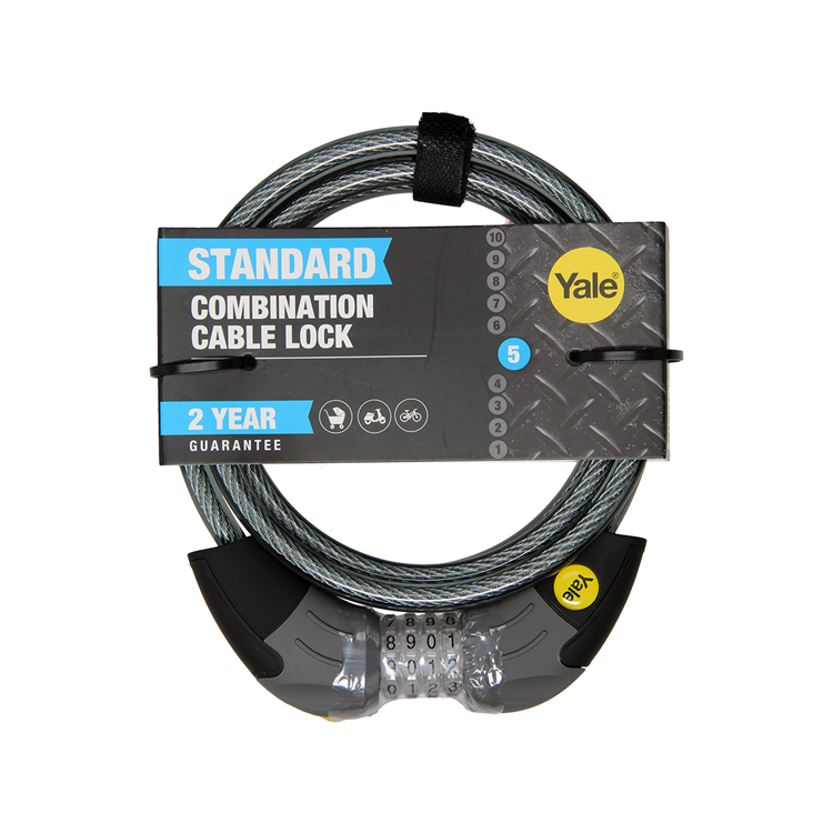 Load image into Gallery viewer, Yale 1062463 - combinatie kabelslot standaard | 3 stuks
