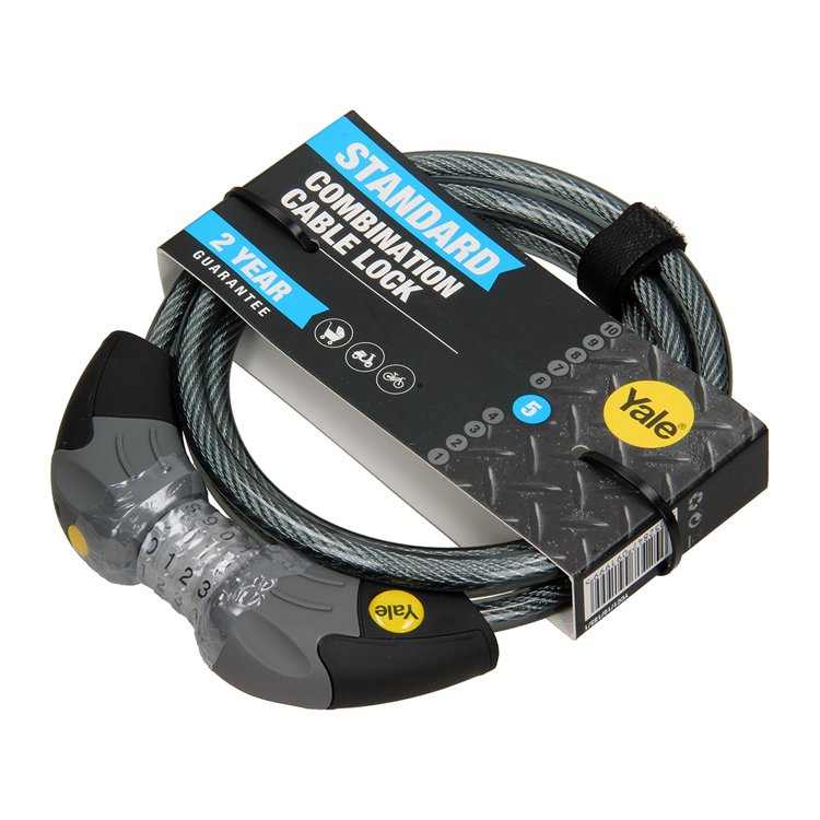 Load image into Gallery viewer, Yale 1062463 - combinatie kabelslot standaard | 3 stuks
