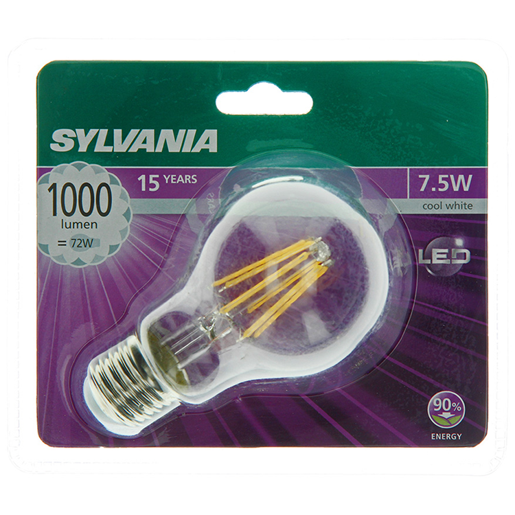 Load image into Gallery viewer, Sylvania 1056546 - syl peer kw e27 helder 1000lm 7,5w=72w | 6 stuks
