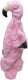 Beeztees puppy flatino flamingo fe - puppy speelgoed - puppyknuffel - hondenspeelgoed - roze