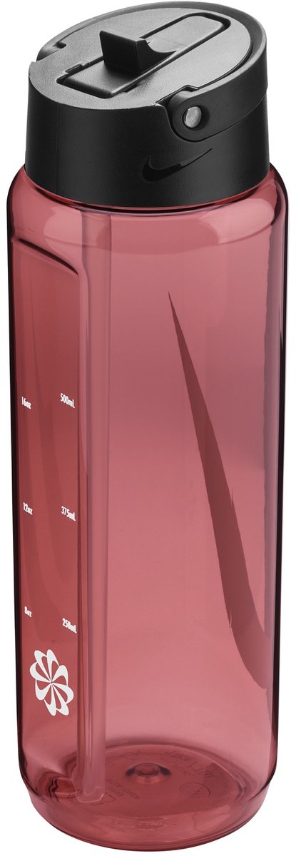 Nike drinkfles tr renew recharge bidon met rietje 710ml magic ember.