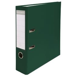 Ordner exacompta a4 karton, pp (polypropeen) groen 2-rings 1 stuk