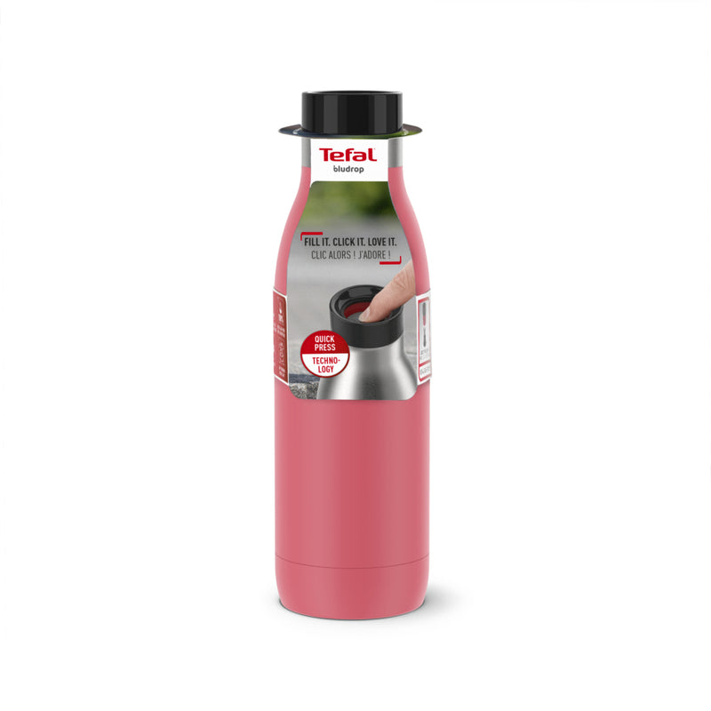 Load image into Gallery viewer, Tefal n3110410 bludrop basic thermosfles 0.5l koraal
