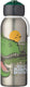 Mepal isoleerfles flip-up campus - 350 ml - 12 uur koud 4 uur warm - drinkfles met rietje voor kinderen - dino