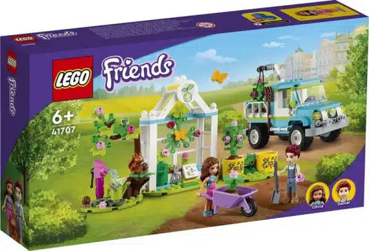 Lego friends - 41707 bomenplantwagen en boomkwekerij