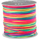 Creativ company macramékoord neon – nylonkoord 1 mm – diy hobbykoord voor handwerk – 28 meter