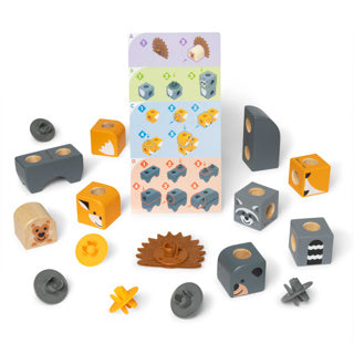 Load image into Gallery viewer, Melissa doug blockables woodland friends playset set (16pc) | 2 stuks
