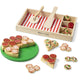 Melissa doug – houten pizzaset – 36 toppings en ingrediënten