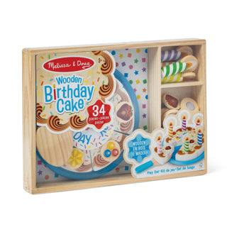 Load image into Gallery viewer, Melissa doug wooden birthday cake

