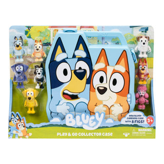 Spectron bluey opbergkoffer met 8 figuren