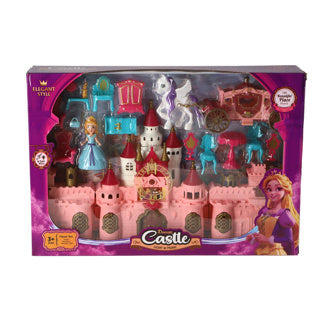 Prinsessenkasteel set compleet | 2 stuks