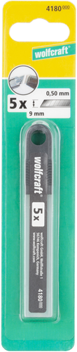 Wolfcraft afbreekmessen | in box | 9mm | 5 stuks - 4180000