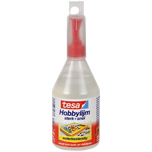 Tesa 1059253 - hobbylijm 90g | 10 stuks