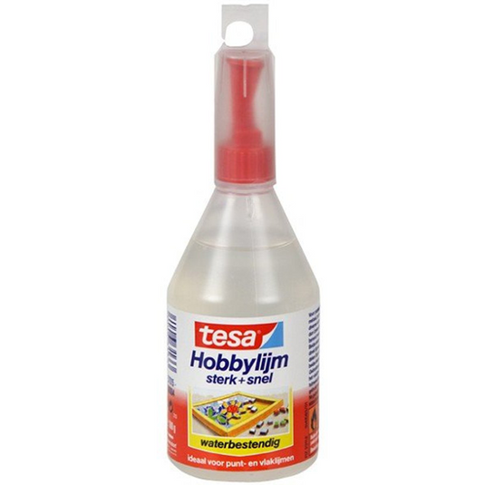 Tesa 1059254 - hobbylijm 180g | 5 stuks