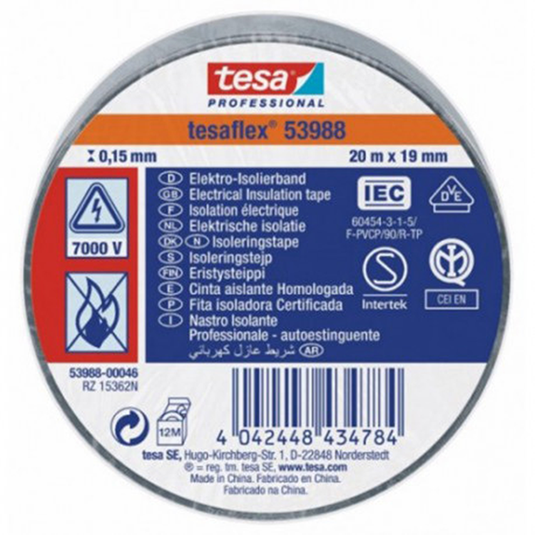 Load image into Gallery viewer, Tesa professional tesa isolatietape 19mm - 20 meter - grijs
