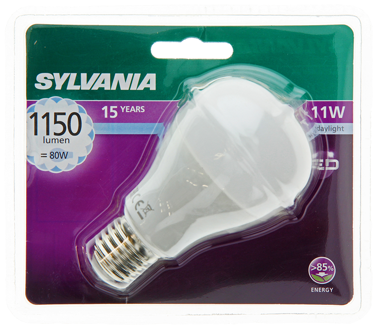 Afbeelding laden in galerijviewer, Sylvania 1059971 - syl led peer e27 11w= 80w 1080lm 6500k | 6 stuks
