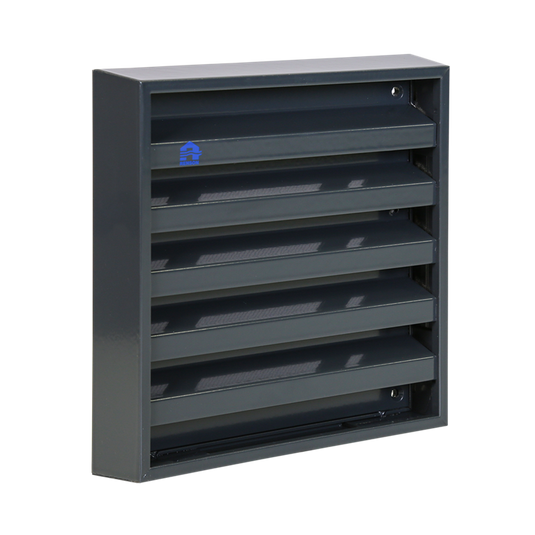 Renson 1062411 - skin opbouw muurrooster alu 431 (165x165) structuur 7016 | 2 stuks