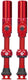 Muc--off muc-off tubeless ventiel big bore hybrid large red auto schräder ventiel 45mm