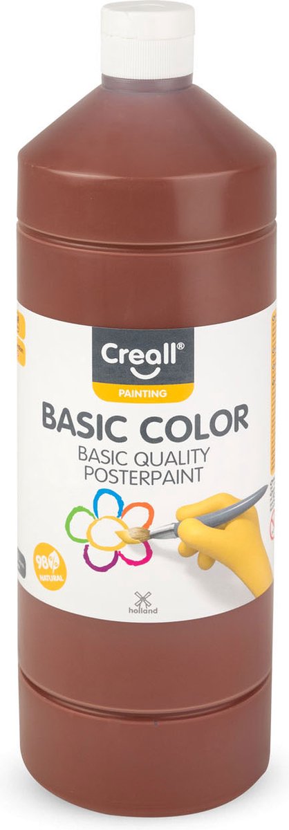 Load image into Gallery viewer, Creall schoolverf donkerbruin, 1 liter
