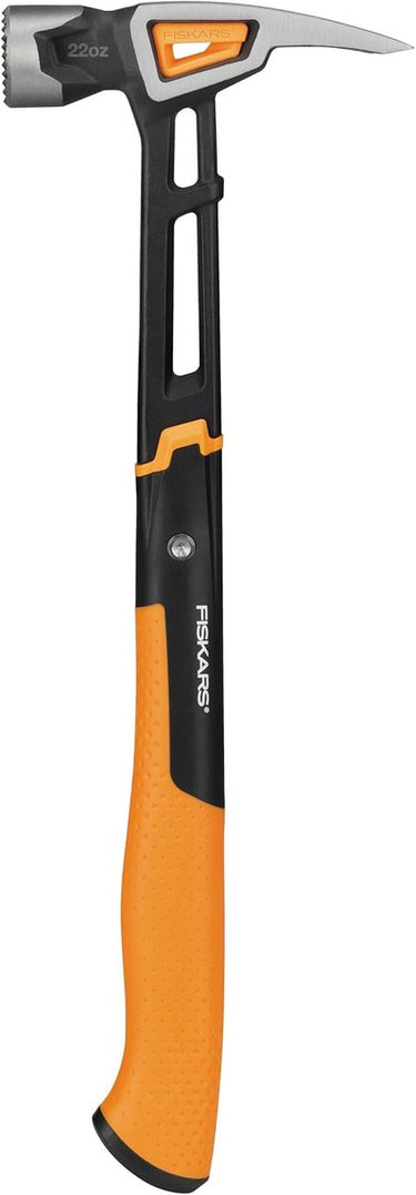 Fiskars isocore serie - timmermanshamer - xxl 1020216 - antivibratie - ergonomische grip