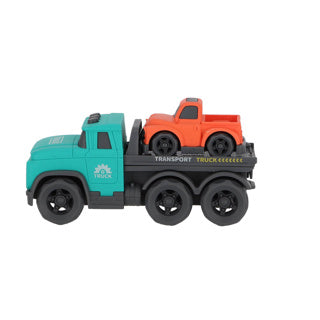 Jip y bio transporter klein + 1 auto | 2 stuks