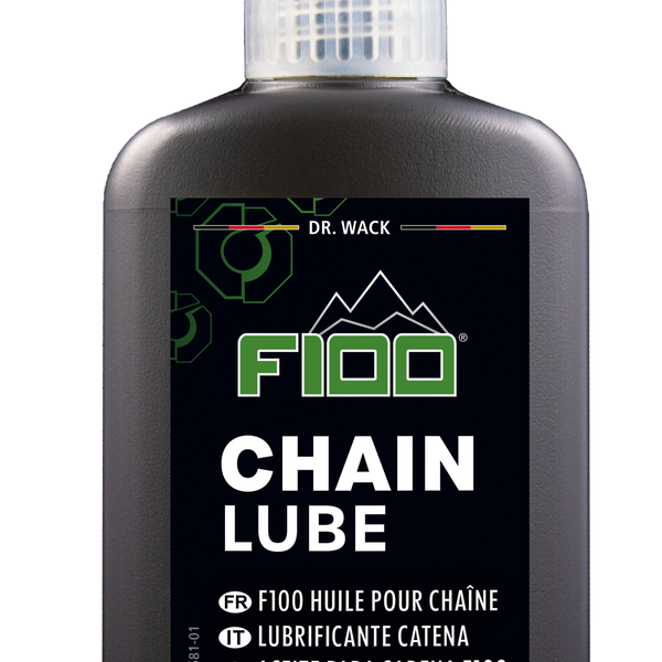 Chain lubricant DR.WACK F100 chain lube - dropper bottle à 100ml