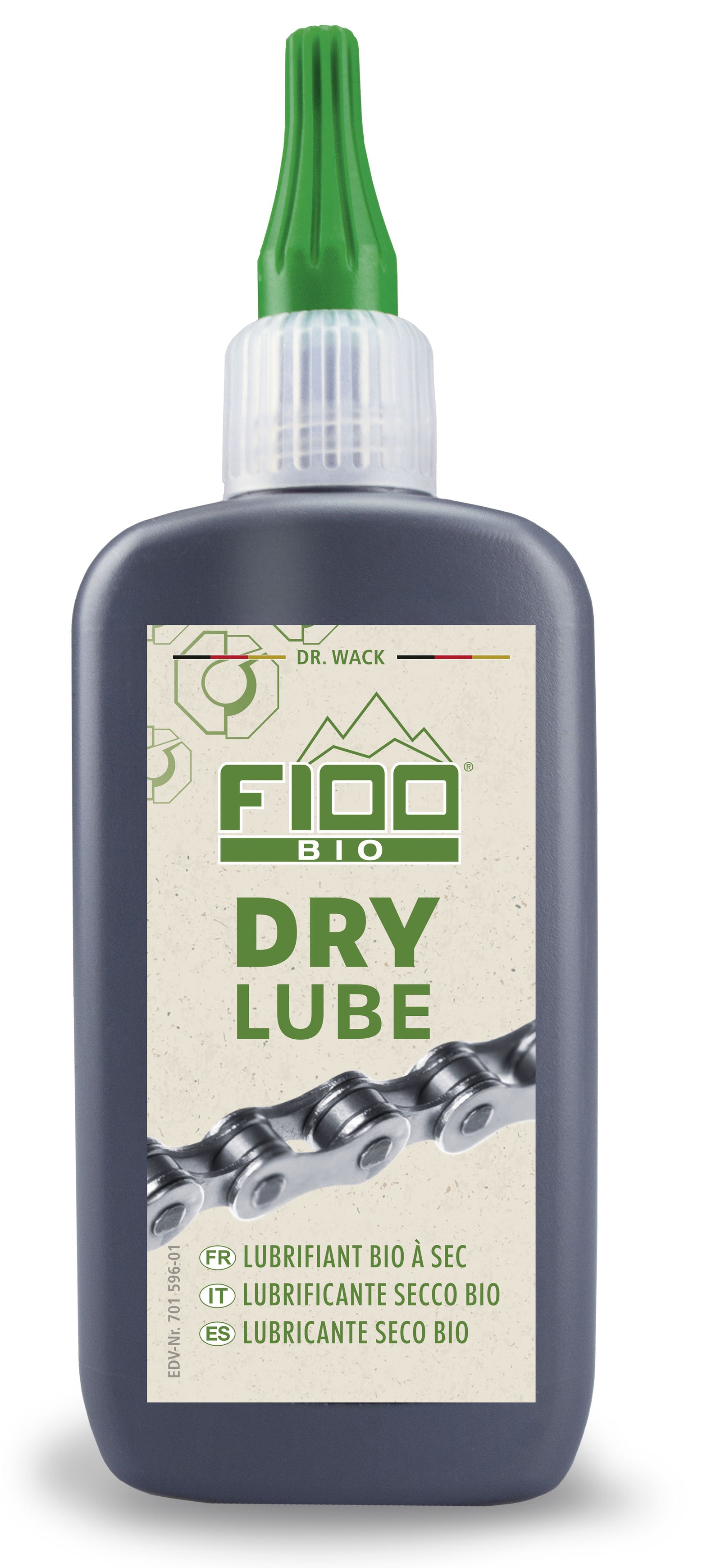 Bio dry lubricant DR.WACK F100 bio dry lube - dropper bottle of 100 ml