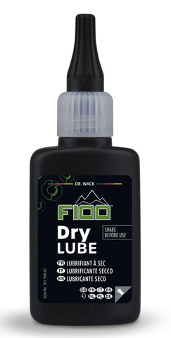 Dry lubricant DR.WACK F100 dry lube - dropper bottle of 50 ml