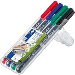 Staedtler lumocolor s permanent - box 4 st